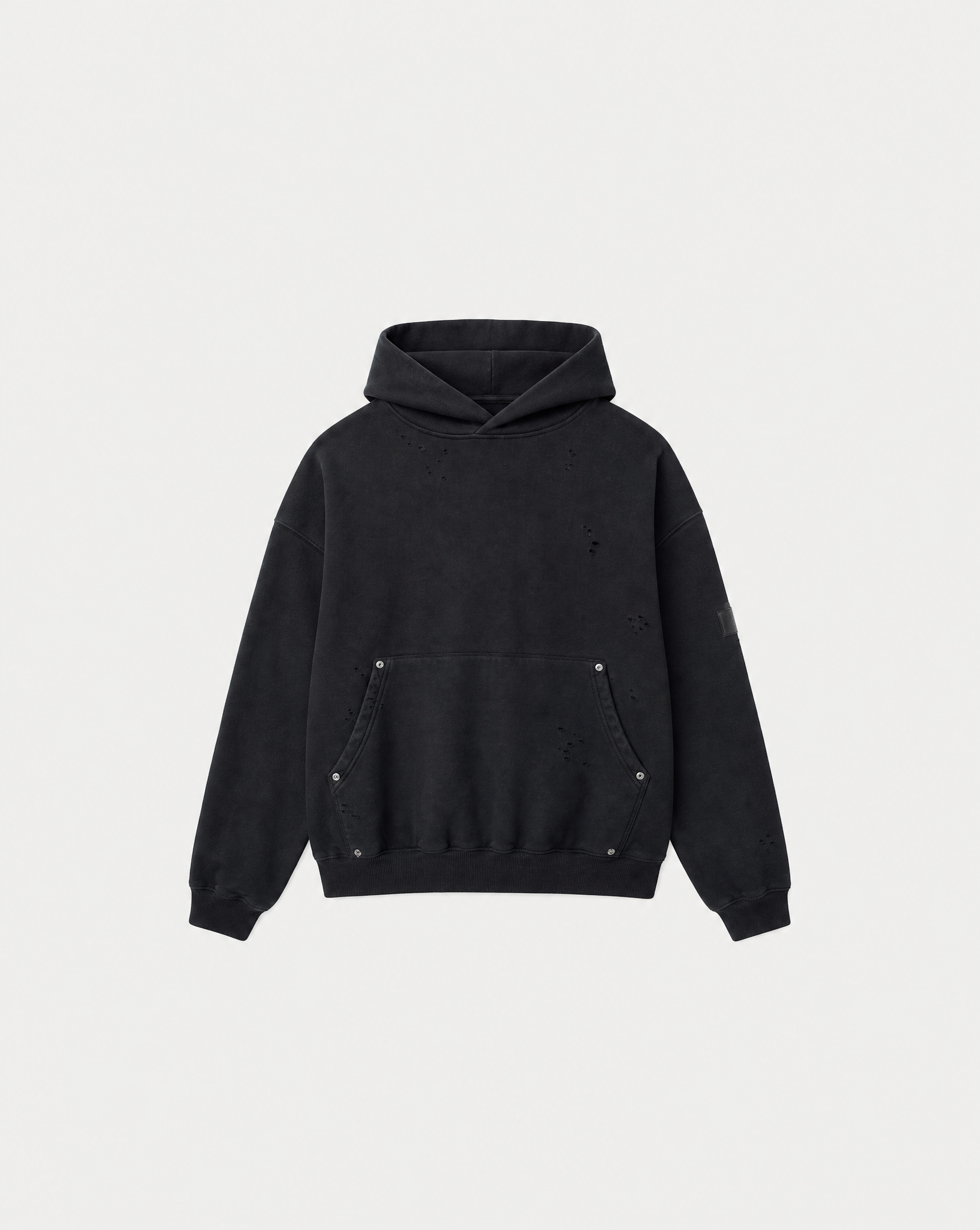 Vintage Black Hoodie