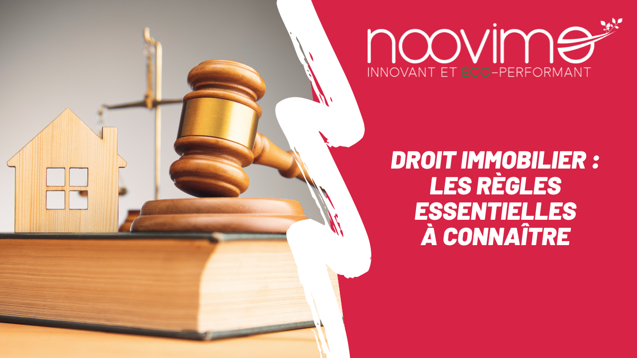 Visuel sur les essentiels du droit immobilier