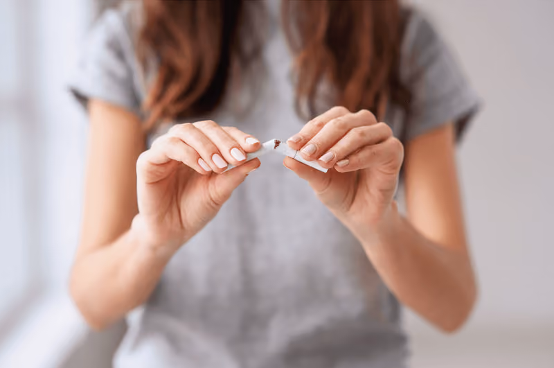 Illustration Se libérer du tabac