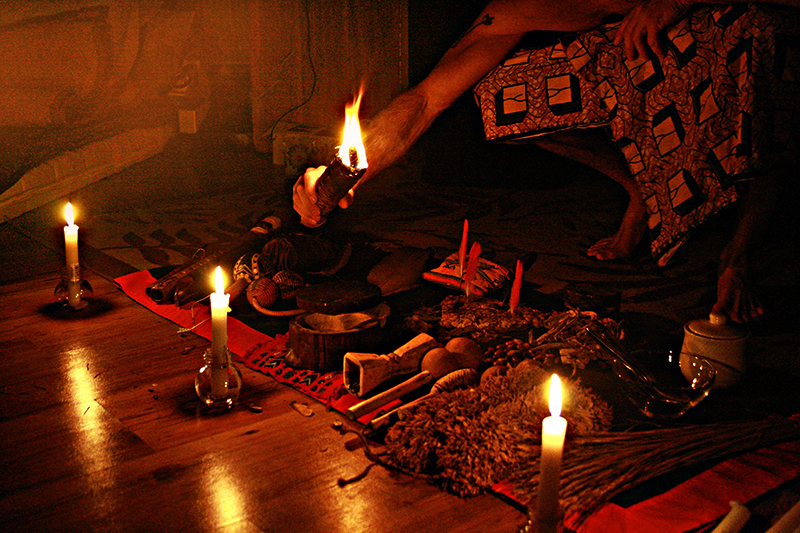 image of teaching space for a buddhist monastery