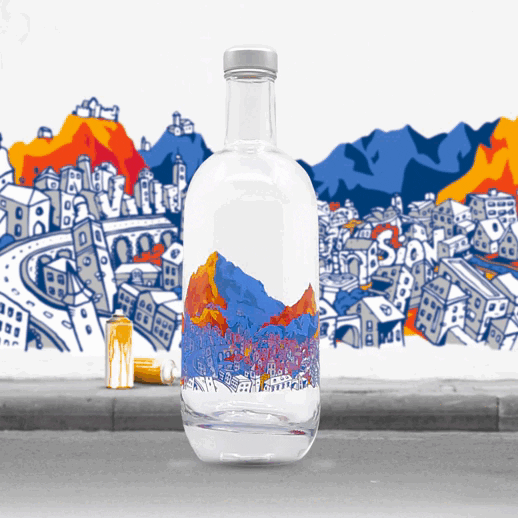 présentation de la carafe