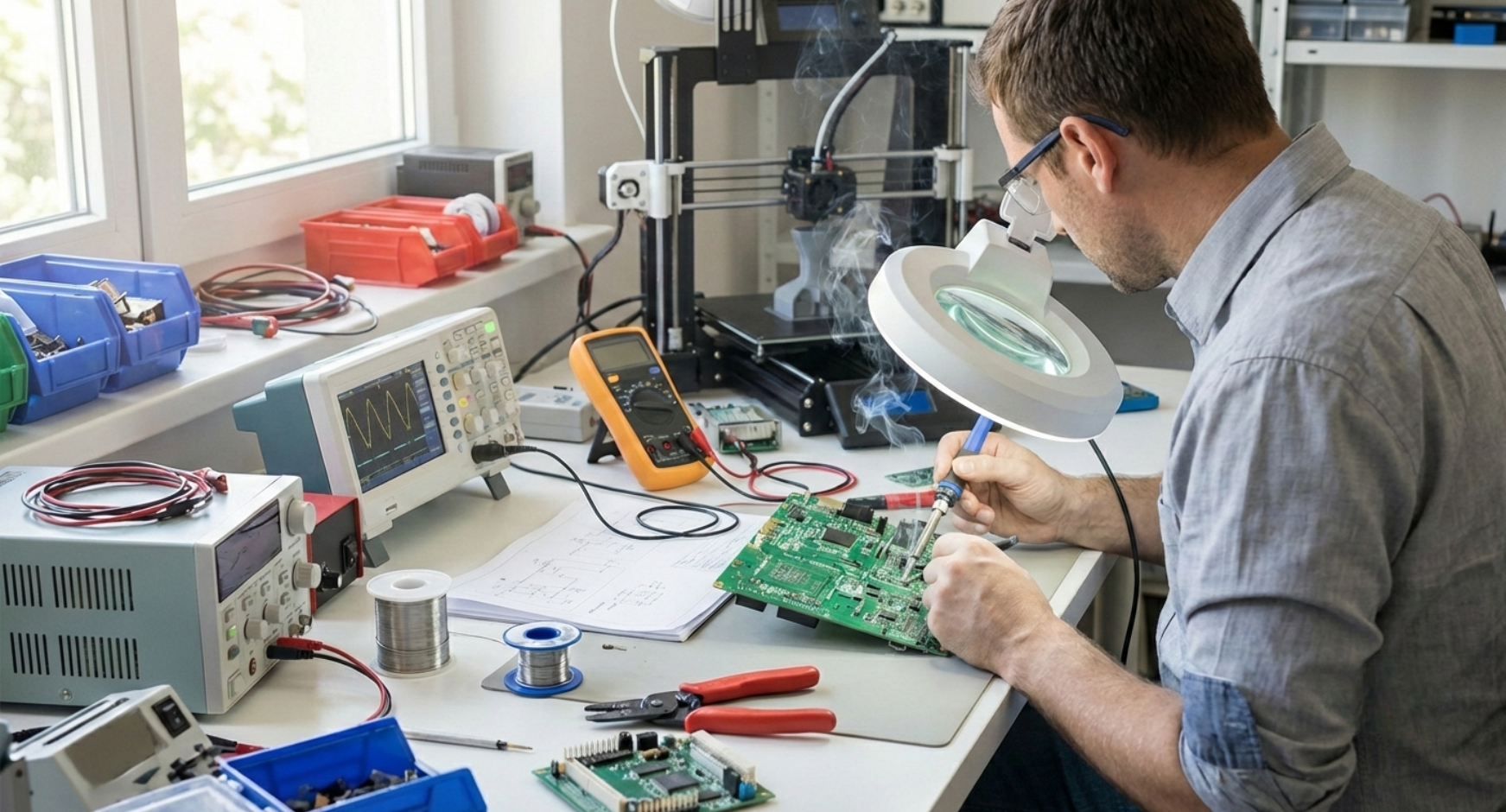 Engineering design and electronic project development