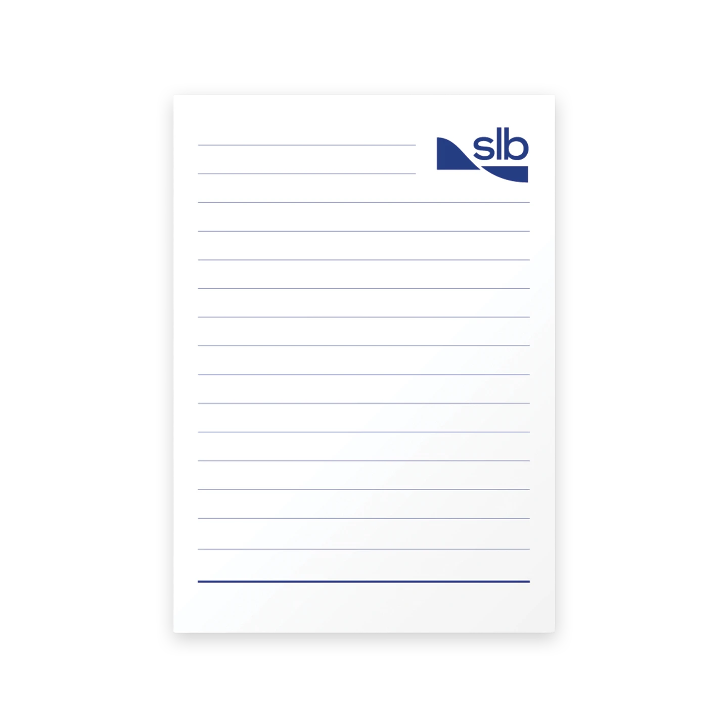 SLB A6 Notepad