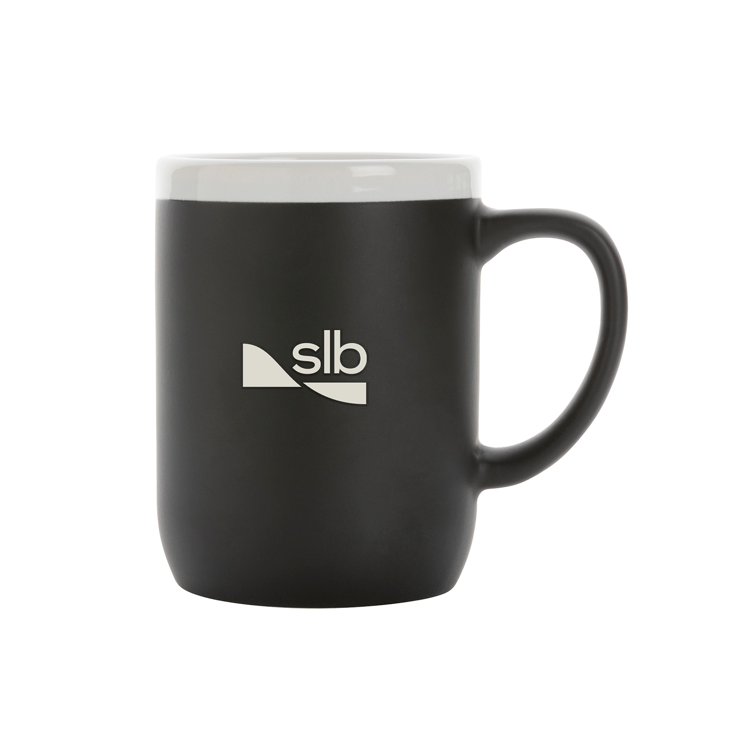 Ceramic Mug with White Rim 300ml