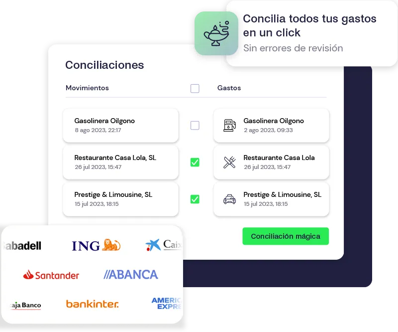 conciliación bancaria automática