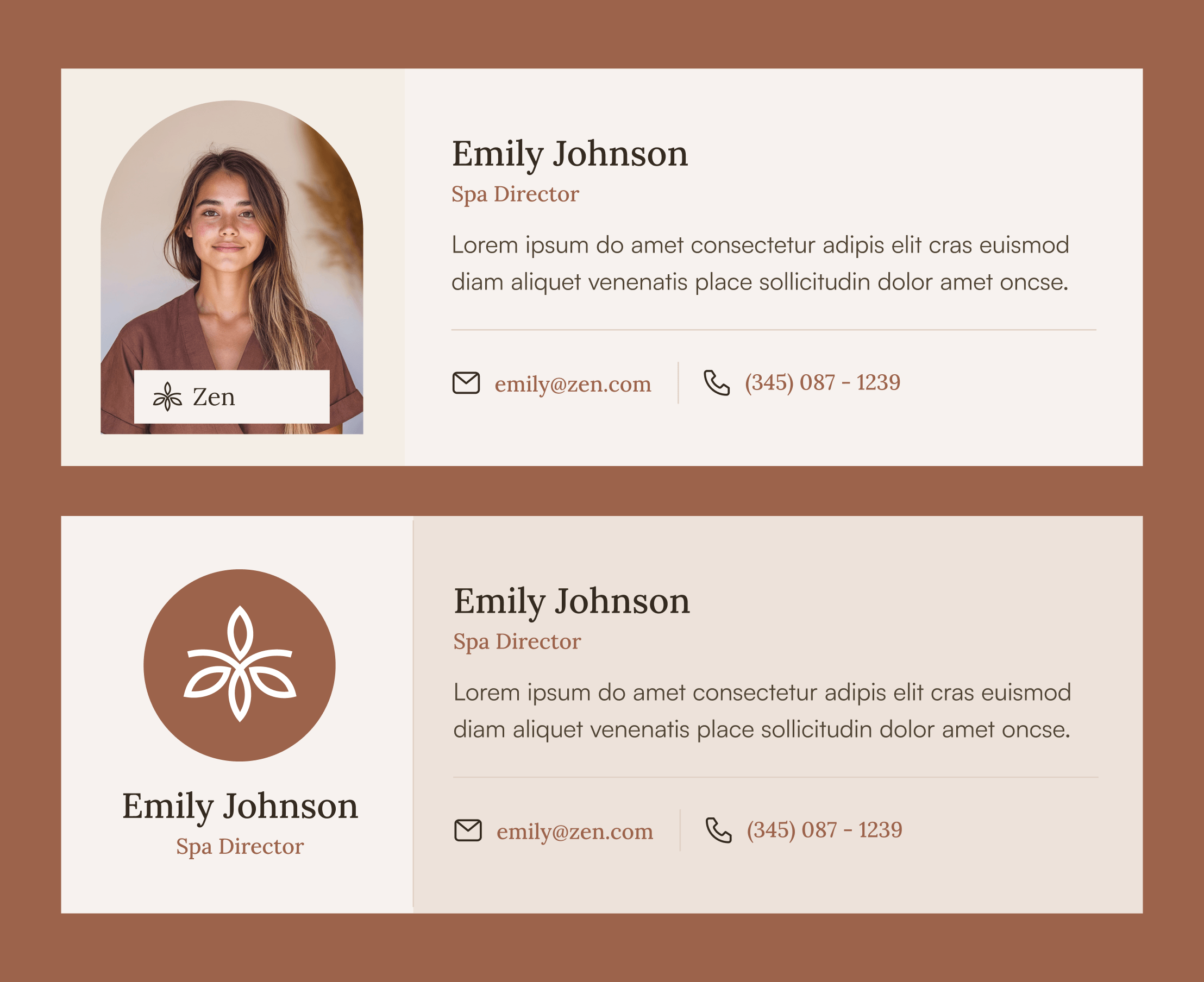 Zen - Email Signature Included - Zen Spa Massage Webflow Template