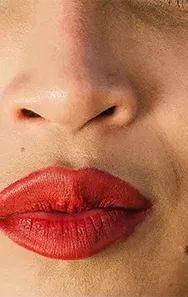 part of human's face