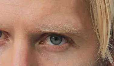 part of human's face