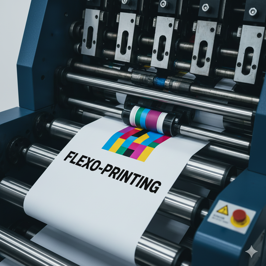 Flexo nyomtatás – miért nélkülözhetetlen technológia a nagy volumenű gyártásban?