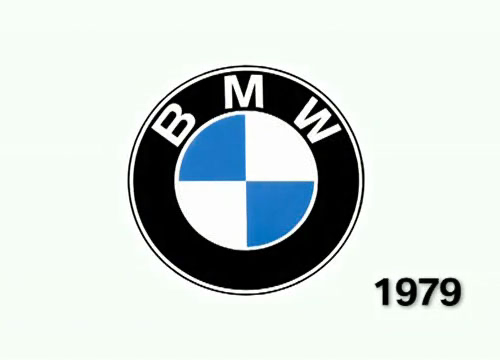 BMW logo, 1979