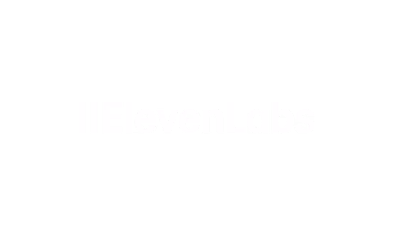 ElevenLabs company logo with stylized text.