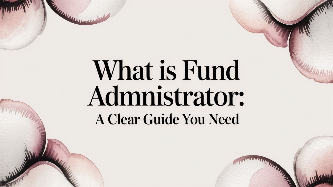 What is fund administrator: A Clear Guide You Need