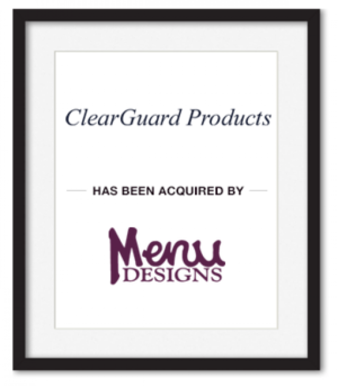 clearguard products acquired by menu designs