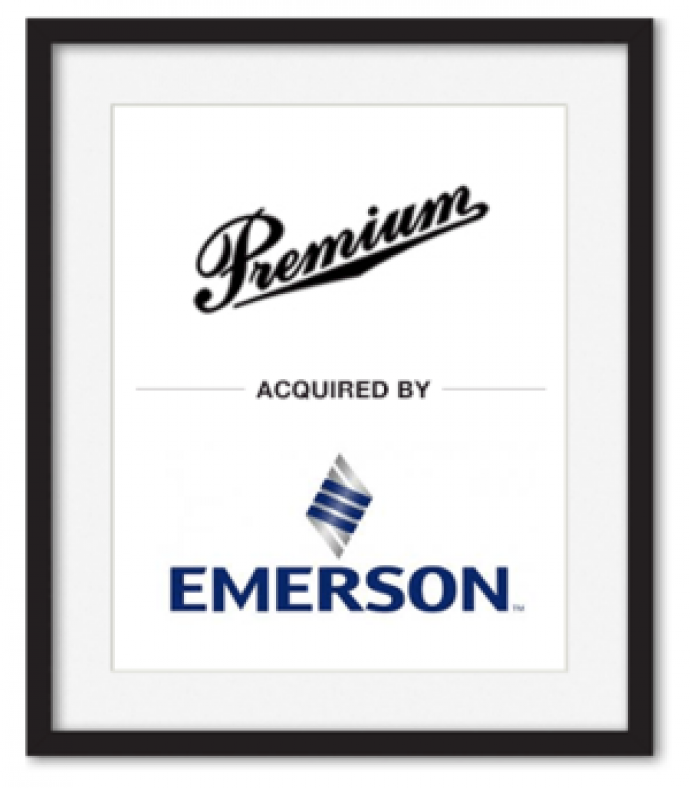 premium acquired by emerson