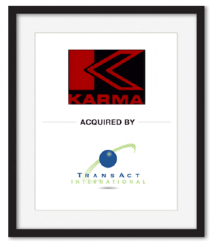 karma acquired by transact