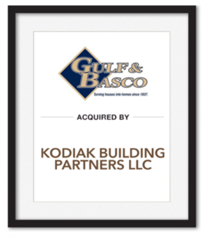 gulf & basco acquired by kodiak building
