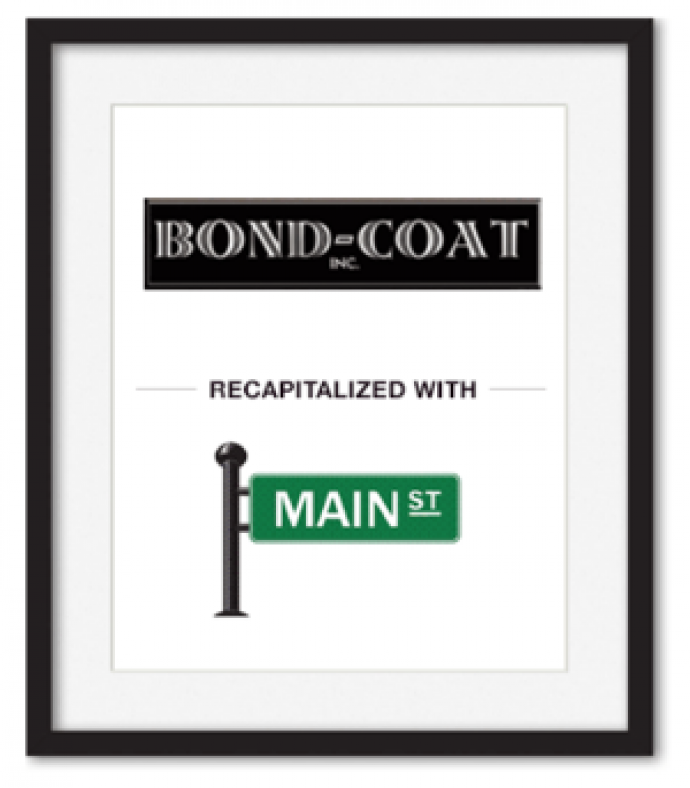 bond-coat recapitalized with main st
