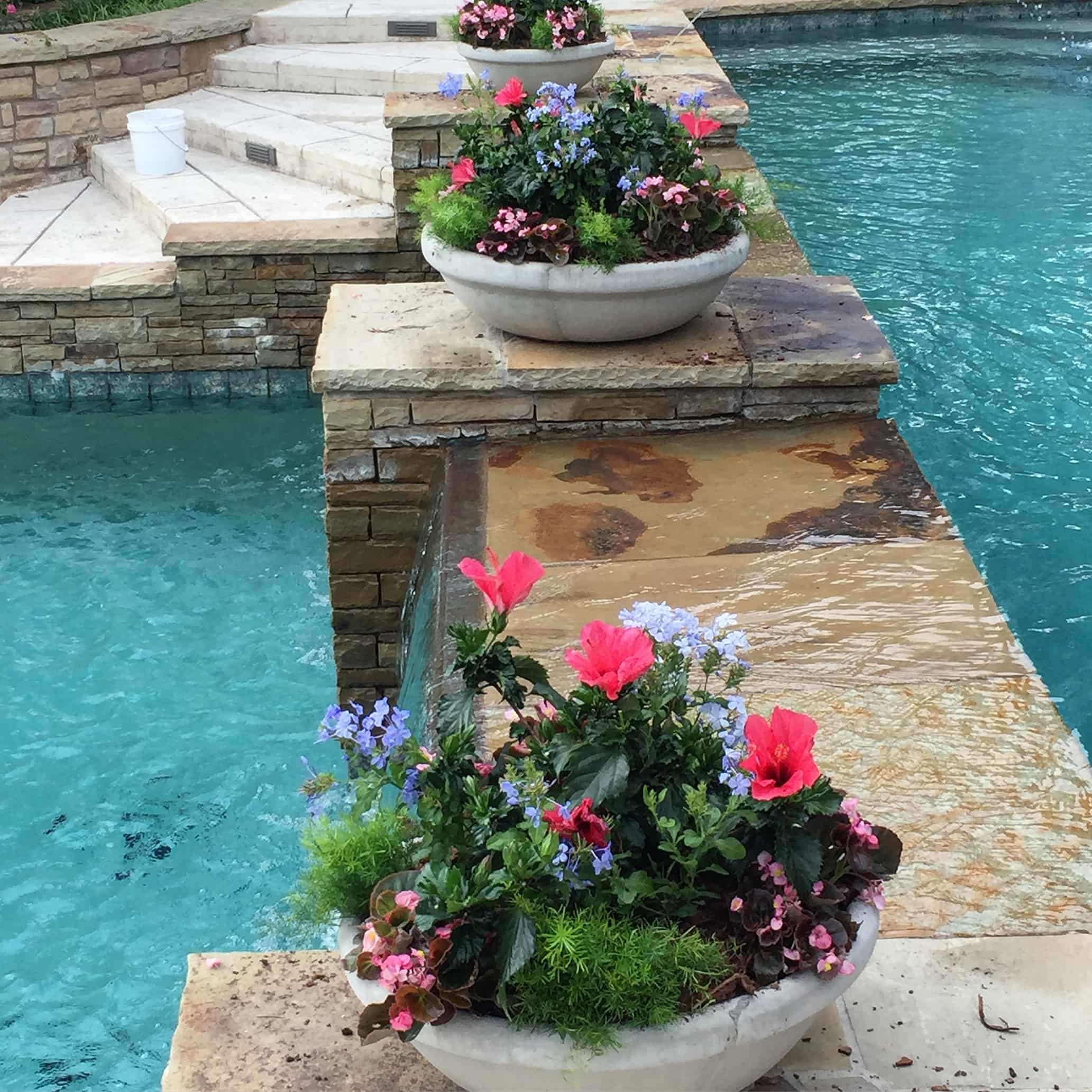Lawn Care made at a private home in Westover Hills Texas