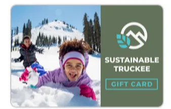 Sustainable Truckee Gift Card - Front