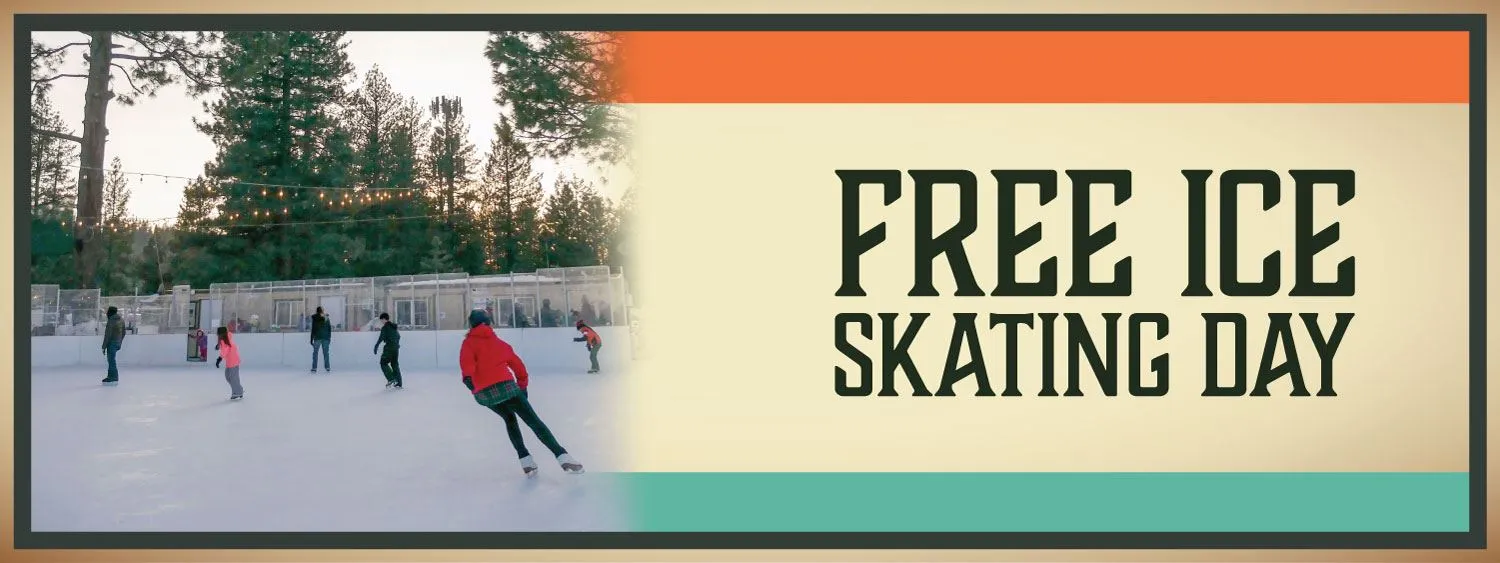 Winter Free Ice Day Banner