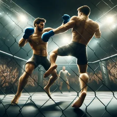 Assistindo lutas no Combate através da Oi Fibra