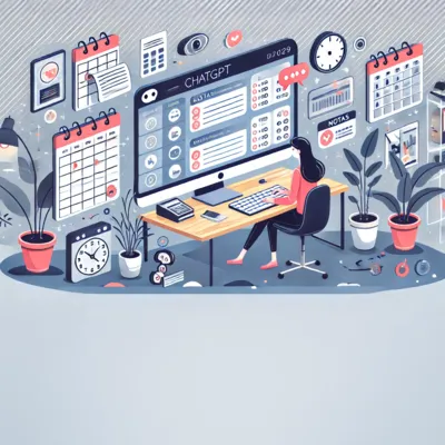 Organização de tarefas com ajuda do ChatGPT.