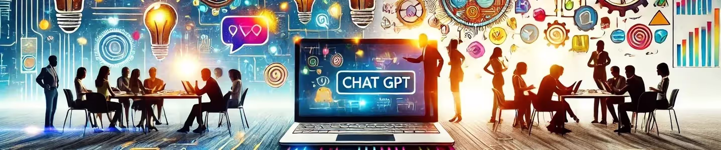 ChatGPT usado para brainstorming criativo.