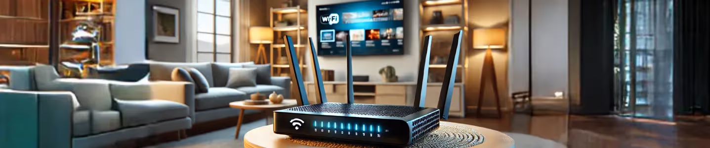 Configure o roteador para priorizar streaming na rede.