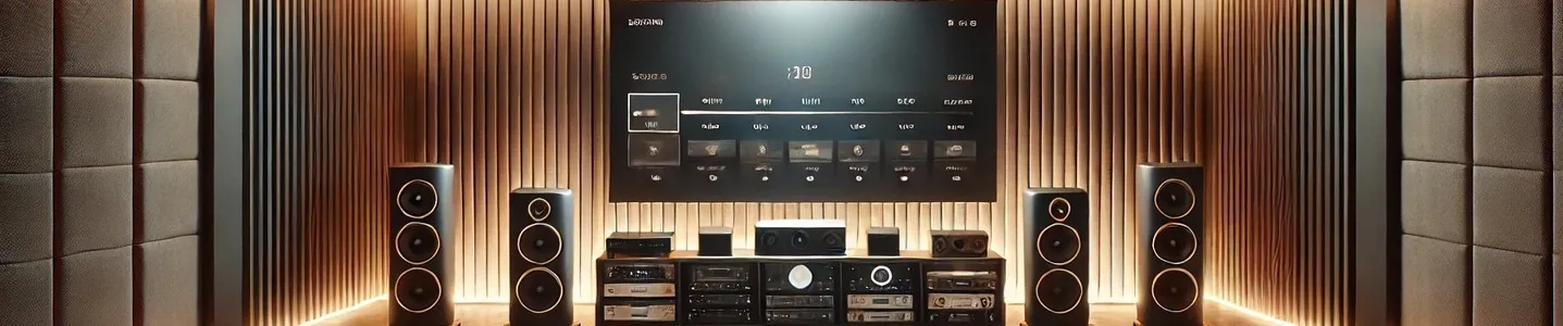 Configuração de um home theater passo a passo.