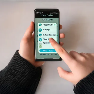 Passo a passo para limpar cache do Telegram.