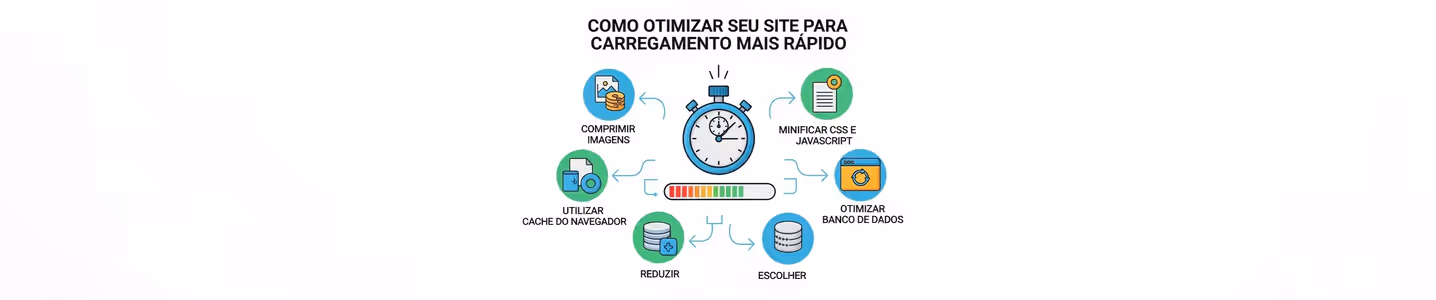 Otimização de site para carregamento mais rápido