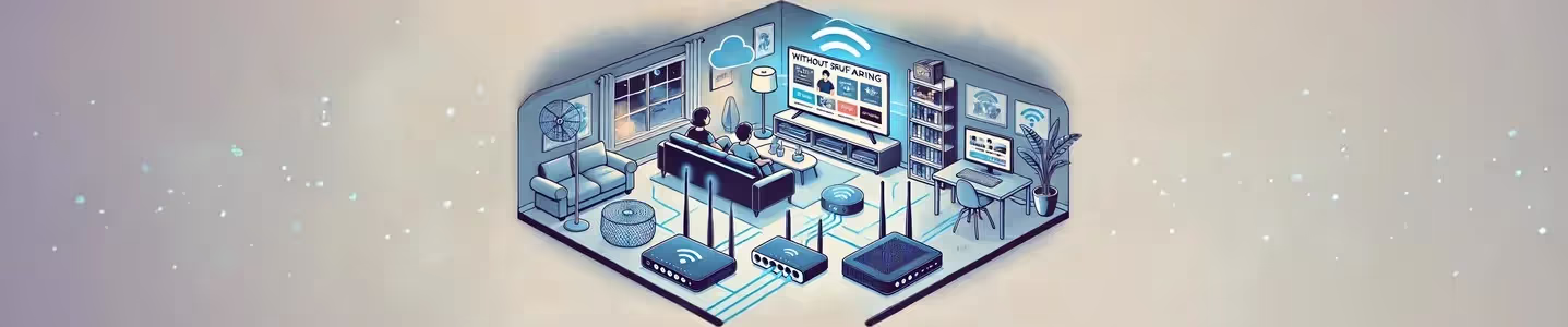 Configure múltiplos provedores para streaming contínuo.