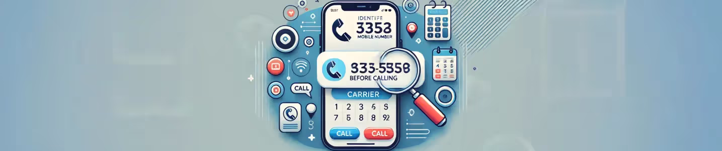 Guia para identificar operadora de celular antes da ligação.