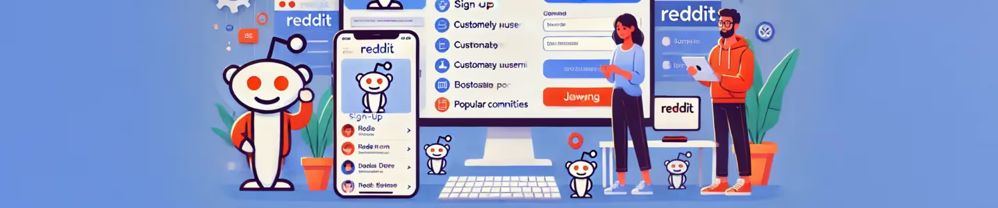 Como criar um perfil no Reddit e participar de comunidades.