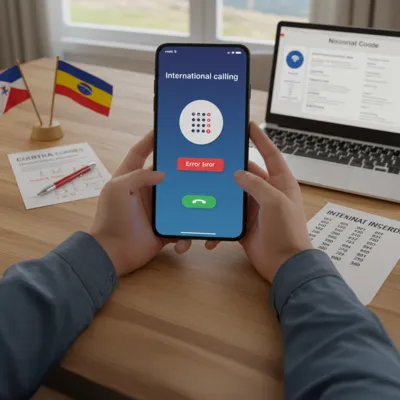 Erro ao digitar código DDI em ligação internacional no smartphone