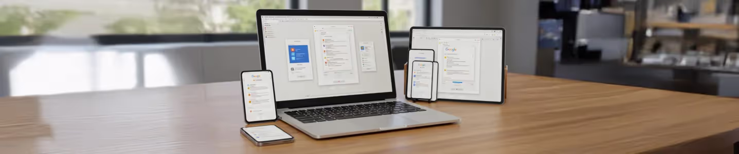 Tela com aplicativos populares para edição de documentos.