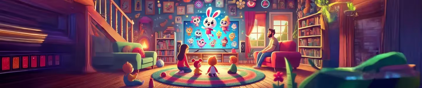 Streaming seguro e educativo para crianças.