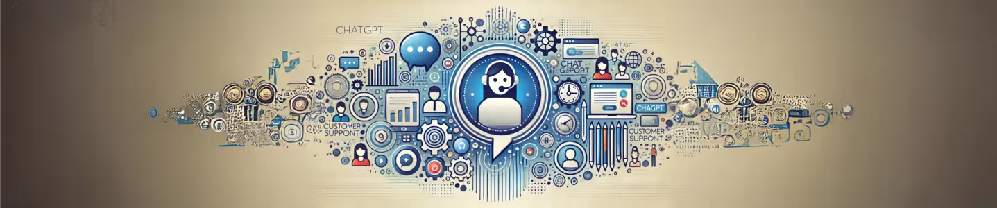 ChatGPT auxiliando no atendimento ao cliente.