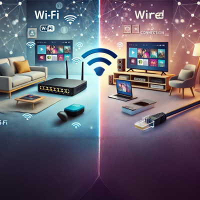 Wi-Fi vs. cabo: vantagens e desvantagens.
