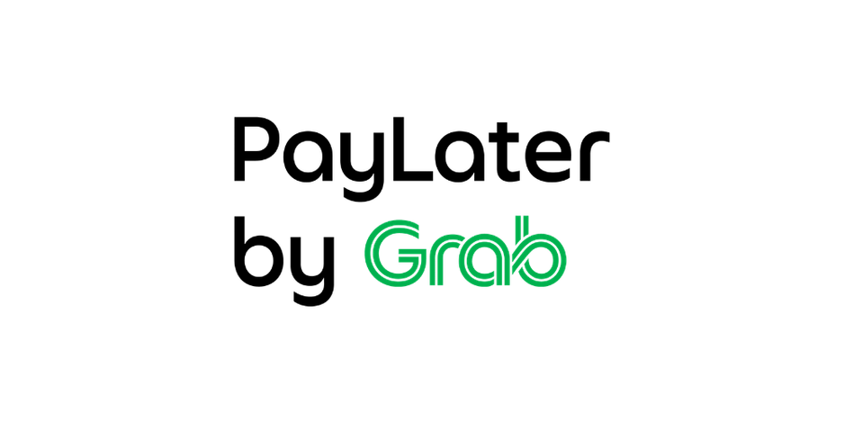 Pay later by grab logo