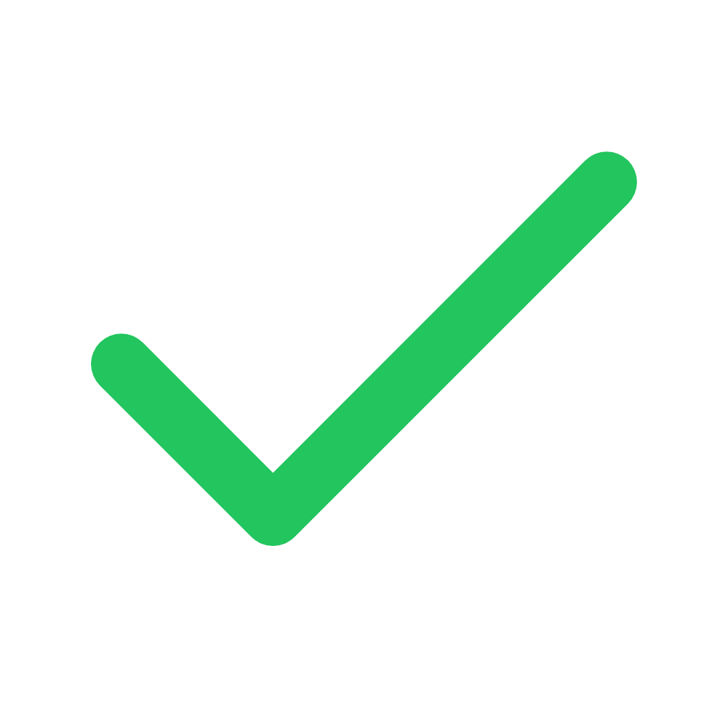 green checkbox icon