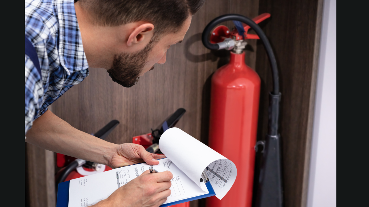 illustration of a roofing safety seminar