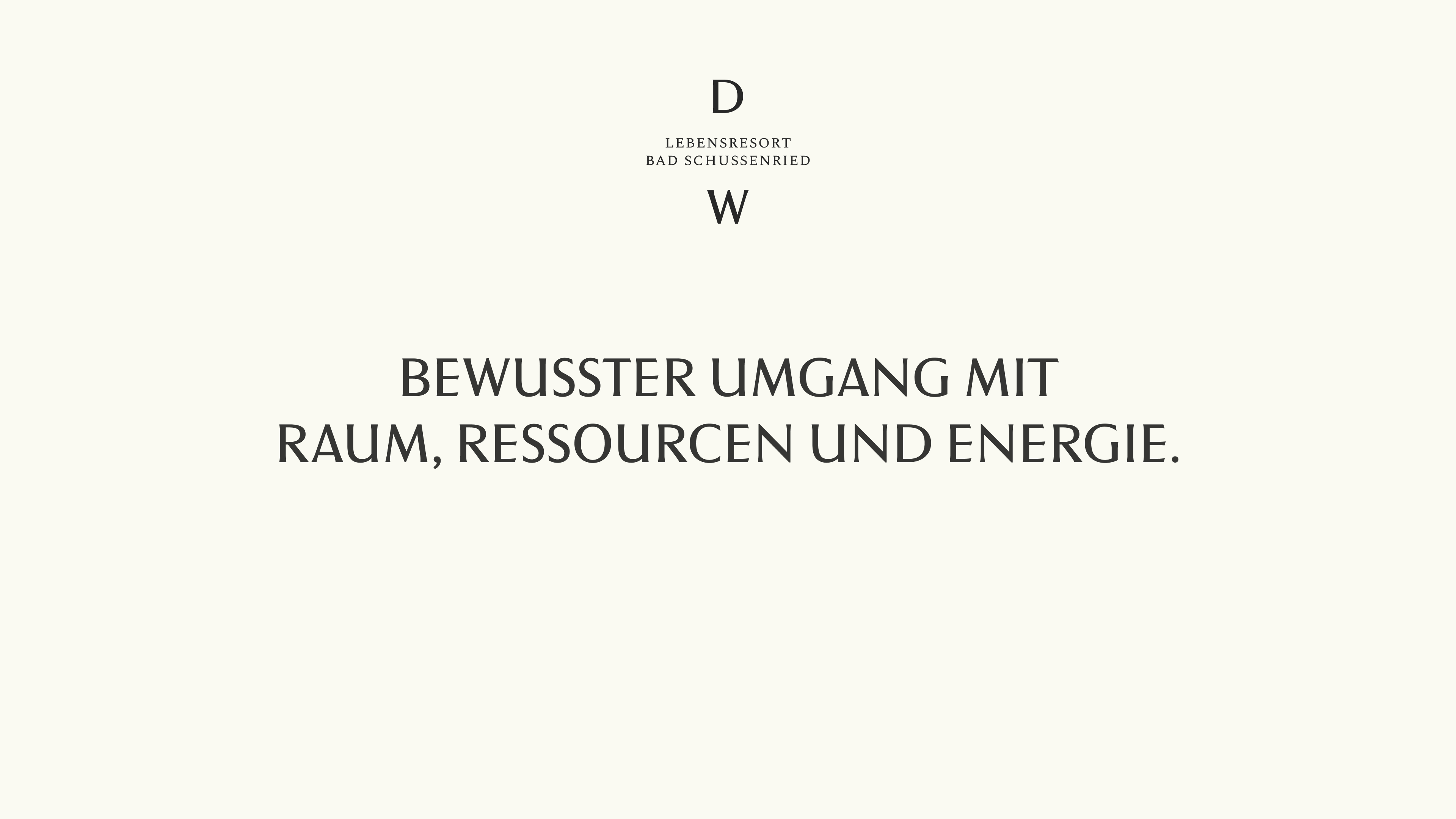 Markenentwicklung für das Lebensresort Das Wäldle in Bad Schussenried – aus einer Kurklinik wurde ein Ort mit Zukunft und klarer Markenidentität.