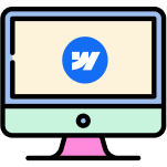 Picto qui illustre le développement de site via le CMS Webflow