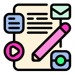 illustration pour la création d'un univers graphique d'une marque