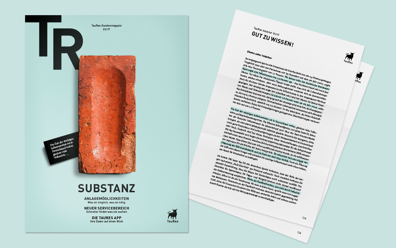 Taures Redesign, Branding, Markenentwicklung