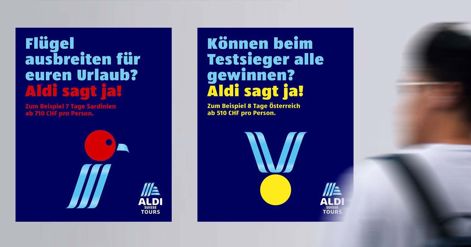 Aldi Suisse Tours Kampagne