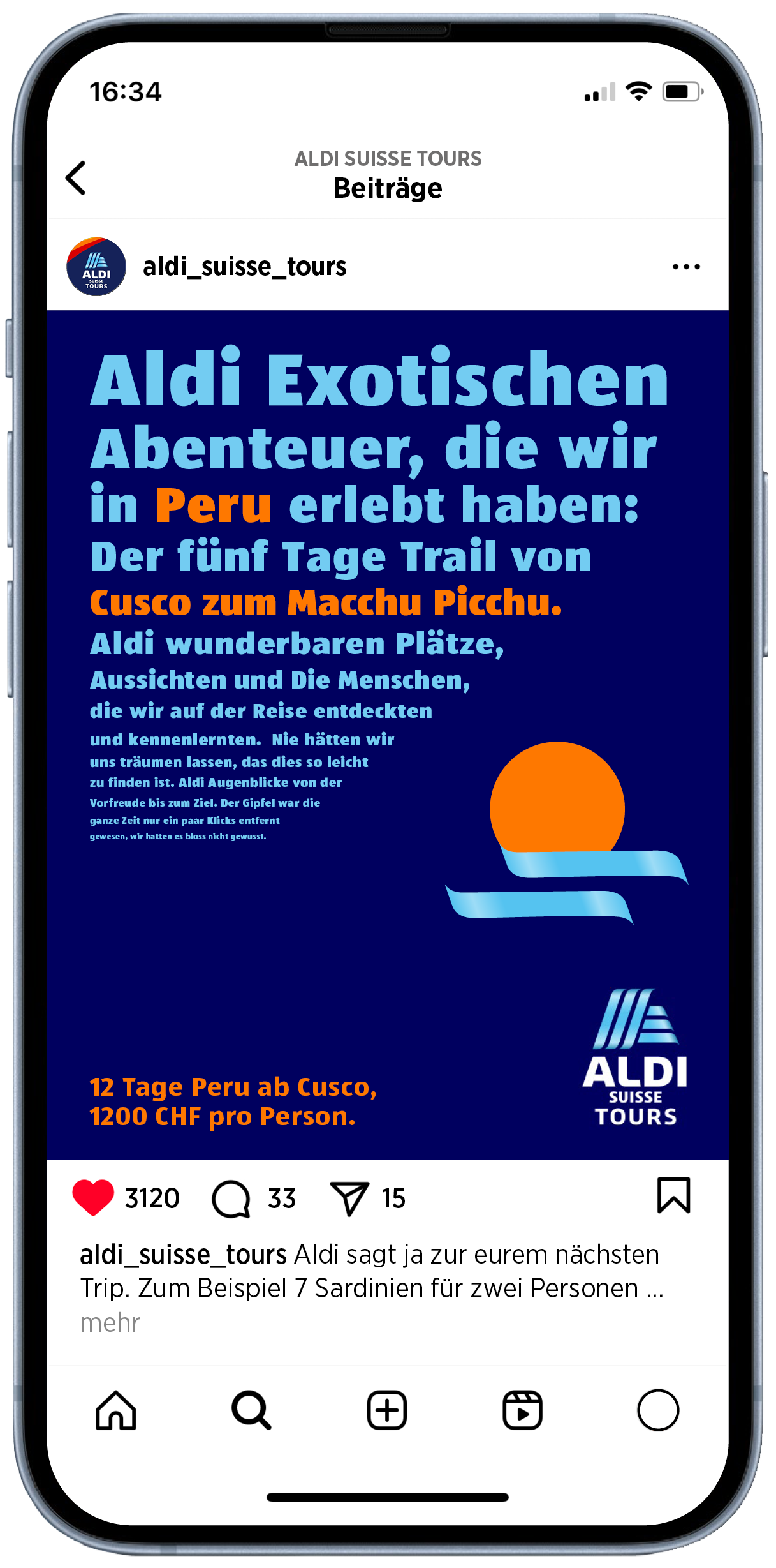 Aldi Suisse Tours Kampagne