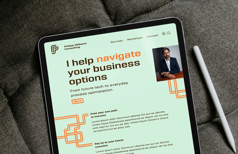 Personal Branding für Philipp W. Consulting