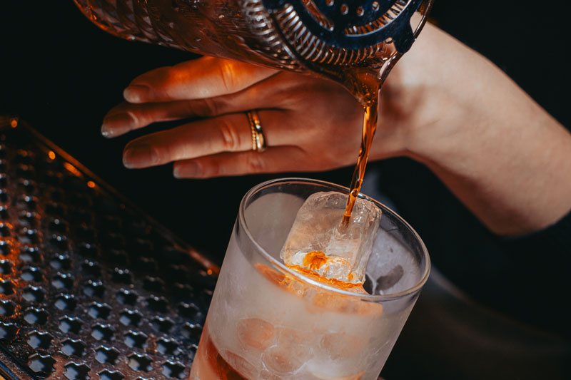 Bar Wohlzimmer Design und Fotografie